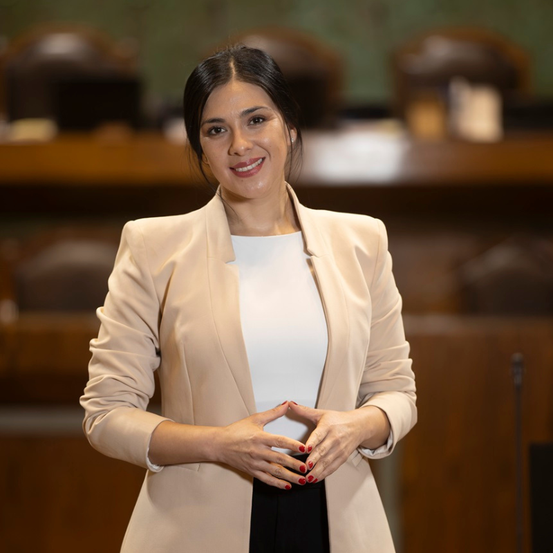 Senadora Karol Cariola en Radio Festival